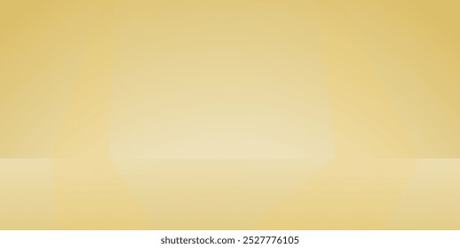 Gradiente de ouro amarelo cor de fundo design, luz reflexão textura de todas as direções, ilustração vetor ajuste para negócios publicidade foto fundo, banner e web design