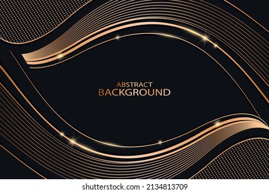 GRADIENT GOLDEN LUXURY BACKGROUND VECTOR. GRAPHIC DESIGN.