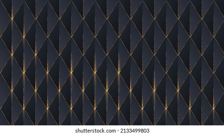 Gradient golden luxury background whit shiny neon light