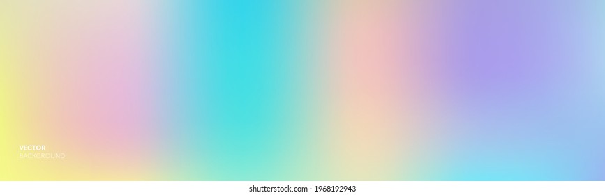 Gradient gradation background color vector abstract purple mesh blend of soft bright and holographic iridescent pattern