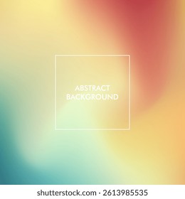Gradient grainy mesh abstract blur texture background with yellow green, red color