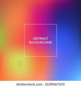 Gradient grainy mesh abstract blur texture background with green, orange, black color