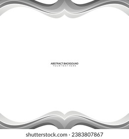 gradient gray abstract waves background