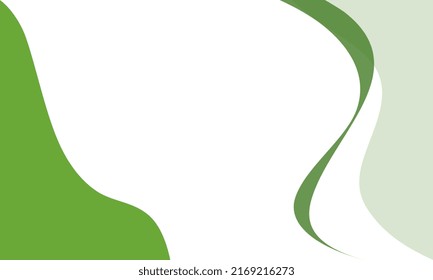 Gradient green abstract geometric background. Vector illustration 