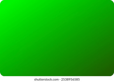 Fundo verde de gradiente . Fundo verde sólido, simples elegante , minimalista . usando para publicidade , cartaz , brochura .