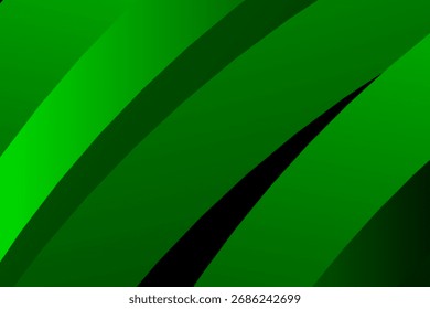 Fondo geométrico abstracto negro verde degradado