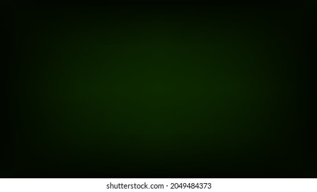 Fondo de color verde degradado negro. Para fondo, fondo de pantalla, fondo de fondo. Ilustración vectorial.