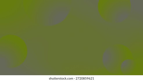 Gradient Green Blue Background with circles Divorces and drops Periwinkles Copy Space