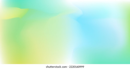 gradient green and blue light background design