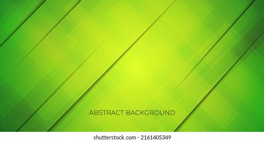 gradient green color background with square shapes.3d look wallpaper.Eps10 vector illustration