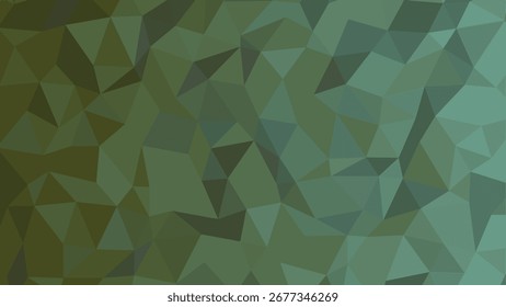 Patrón de textura de fondo Abstractas geométrico de bajo poli verde degradado