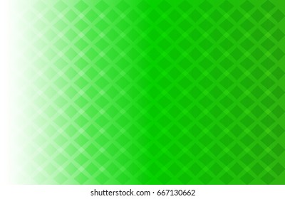 Gradient green square polygon pattern background.