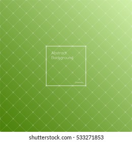Gradient greenery pattern background. Abstract geometrical background made up with triangular and rhombus shapes. Brochure, poster, design. Color of the year 2017.