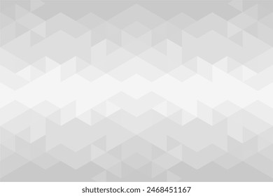 Gradient grey background on triangle pattern. Geometric abstract soft tone pixel background. Shabby pixel.