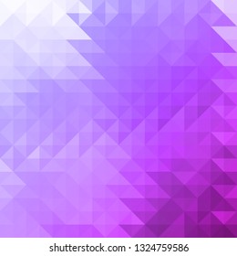 Gradient Grid Mosaic Background, Creative Design Templates. Abstract Geometric backgrounds violet Color.  