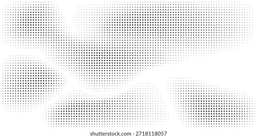 Gradient grunge texture background in yellow and dark blue color pattern with halftone dots

