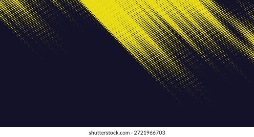Farbverlauf-farbige Textur Hintergrund in gelb und dunkelblau Farbmuster mit Rasterpunkten