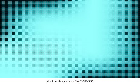 Gradient halftone. Abstract gradient background of black dots. Vector illustration.
