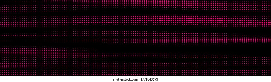Gradient halftone. Abstract gradient background of black dots. Vector illustration.