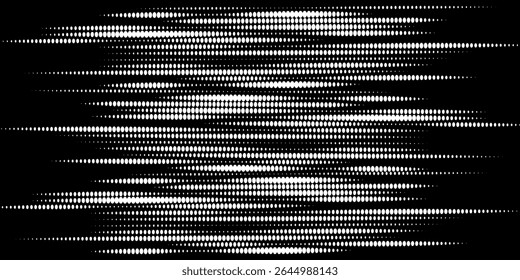 Gradient halftone. Abstract gradient background of black dots. Vector illustration.
