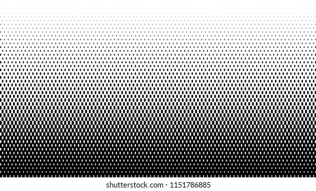 Gradient halftone. Abstract halftone background. Vector illustration. Black circles.