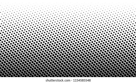 Gradient halftone. Abstract halftone background. Vector illustration. Black circles.