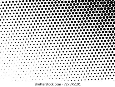 Gradient Halftone Background. Grunge Distressed Overlay. Modern Vintage Texture. Vector illustration