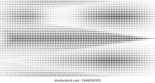Gradient Half-tone Background. Grunge Vintage Overlay. Dotted Fade Texture.