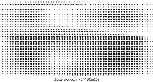 Fondo degradado de semitonos. Grunge Antiguas Overlay. Textura de atenuación de puntos.