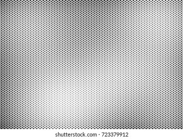 Gradient Half-tone Background. Pop-art Black and White Backdrop. Vintage Modern Texture. Vector illustration