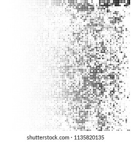 Gradient halftone black and white