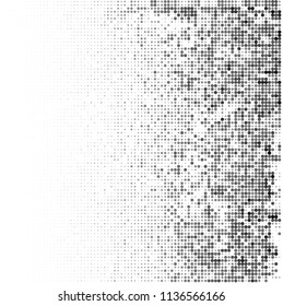 Gradient halftone black and white