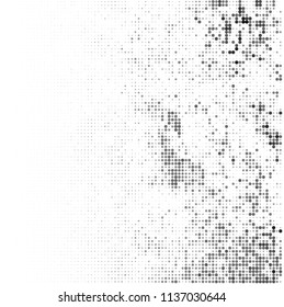 Gradient halftone black and white