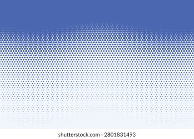 Gradient halftone blue-to-white fade texture pattern bluewhite dots