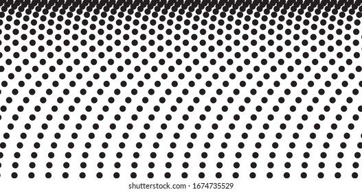 gradient halftone dots background. Pop art template, texture. Vector illustration