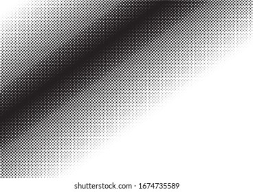 fondo de puntos de semitonos degradados. Plantilla de arte pop, textura. Ilustración del vector