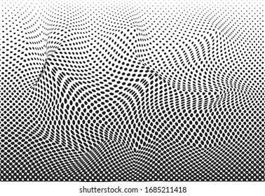 gradient halftone dots background. Pop art template, texture. Vector illustration
