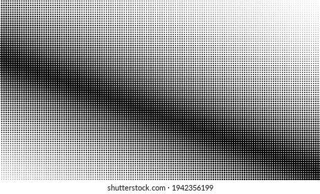 Gradient halftone dots background. Pop art comic texture. Vector abstract vintage geometric pattern with circles.