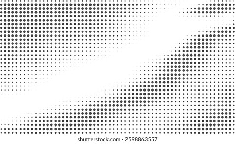 gradient halftone dots background. Pop art template in vector, texture. Vector illustration