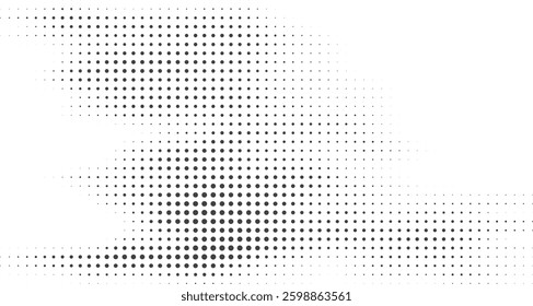 gradient halftone dots background. Pop art template in vector, texture. Vector illustration
