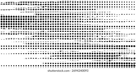 fundo de pontos de meio-tom de gradiente. Modelo de arte pop em vetor, textura. Ilustração vetorial