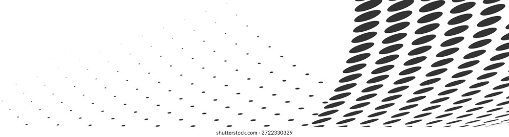 fundo de pontos de meio-tom de gradiente. Modelo de arte pop em vetor, textura. Ilustração vetorial