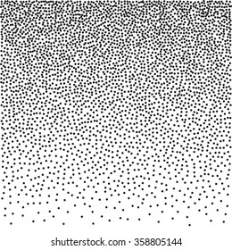 Gradient Halftone Dots Background. Vector illustration