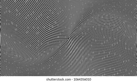Gradient halftone dots pattern texture background. Black pixels. Modern dotted vector illustration. Abstract wavy lines. Points backdrop. Grunge spotted pattern. Template for web design
