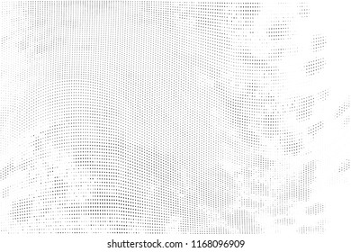 Gradient halftone dots pattern texture background. Abstract stains and splashes. Polka dots backdrop. Modern dotted template vector illustration for design, covers, web  banners