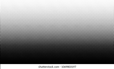 Gradient halftone pattern vertical vector illustration. Black white dots halftone texture. Pop Art black white halftone Background. Background of Art. EPS10