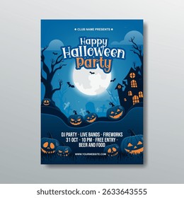 Farbverlauf-Halloween-Schablone