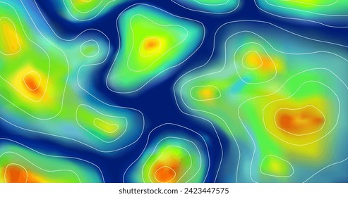 Gradient heat map background vector design in eps 10