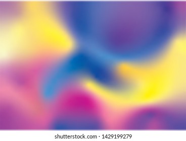 The gradient is the image caused by the gradient.  Between yellow, blue and purple that are beautiful