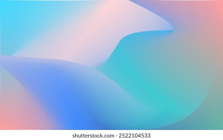 imagem de gradiente com tons de rosa, azul e roxo. fundo abstrato . fundo macio 